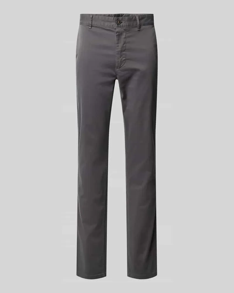 HUGO BOSS Slim Fit Chino mit französischen Eingrifftaschen 