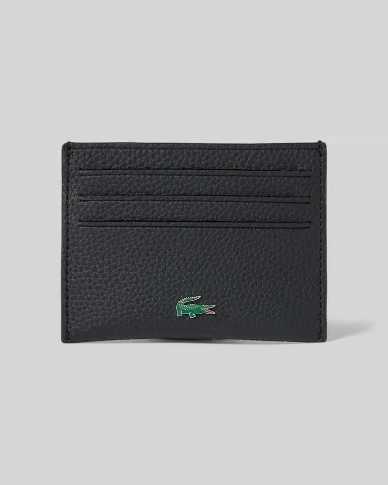 Lacoste Portemonnaie mit Kartenfächern Black