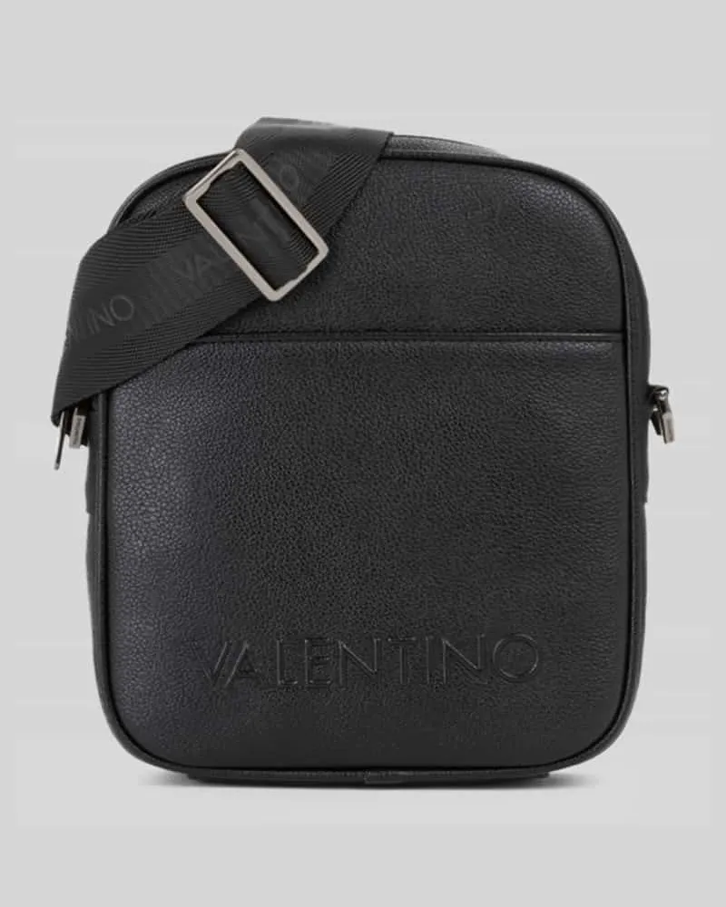 Valentino Bags Umhängetasche mit Label-Prägung Modell 'ELITE Black