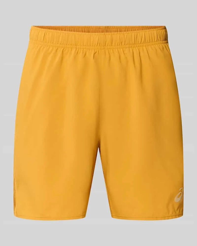 Asics Regular Fit Shorts mit integriertem Slip Modell 'Core Orange