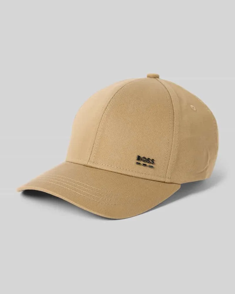HUGO BOSS Basecap aus reiner Baumwolle Modell 'ZED--ME Beige