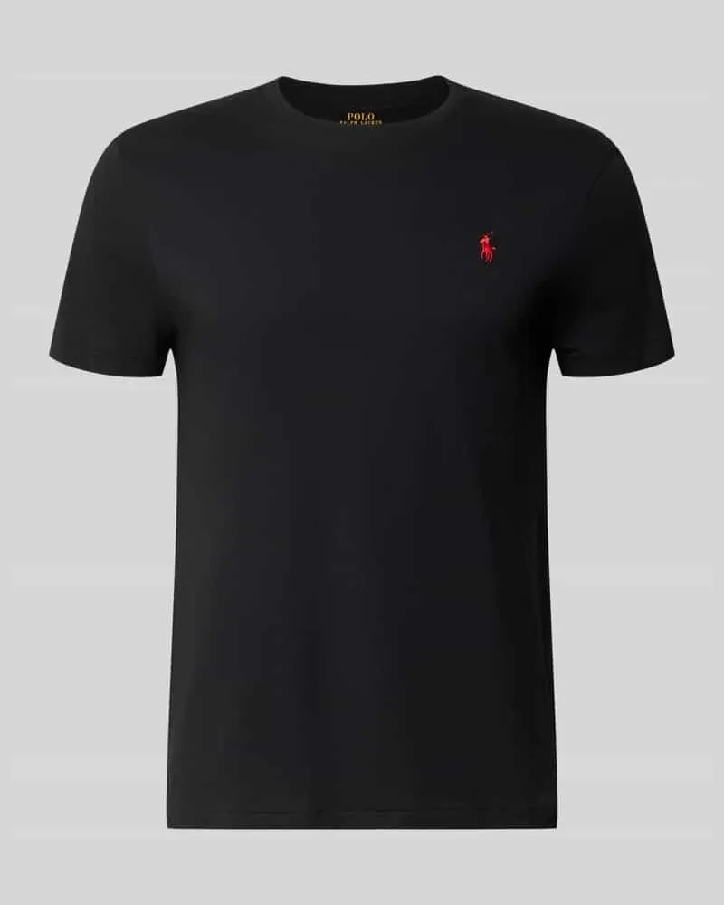 Ralph Lauren Regular Fit T-Shirt-Set aus reiner Baumwolle Black