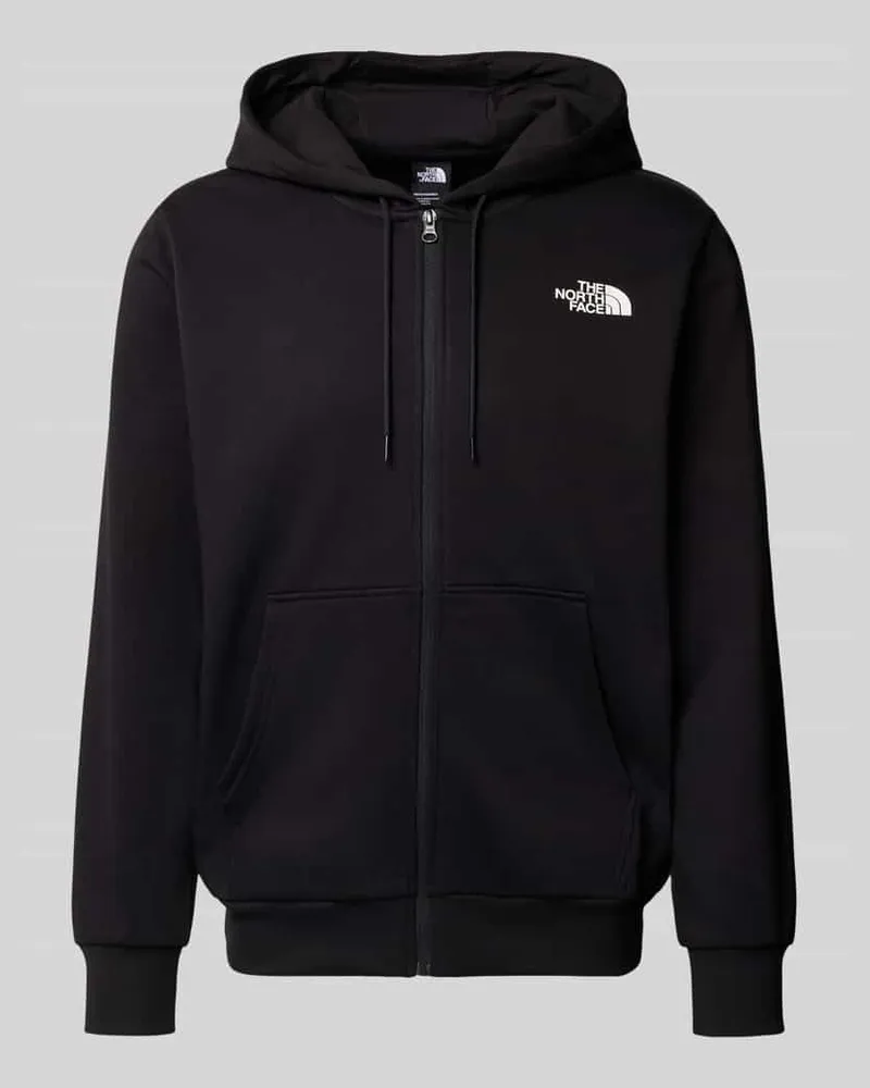 The North Face Sweatjacke mit Label-Stitching 