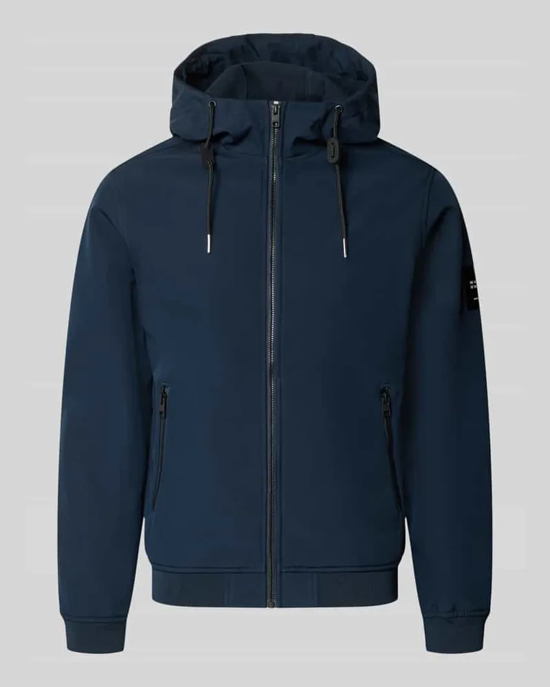 Jack & Jones Regular Fit Jacke mit Logo-Detail Marine