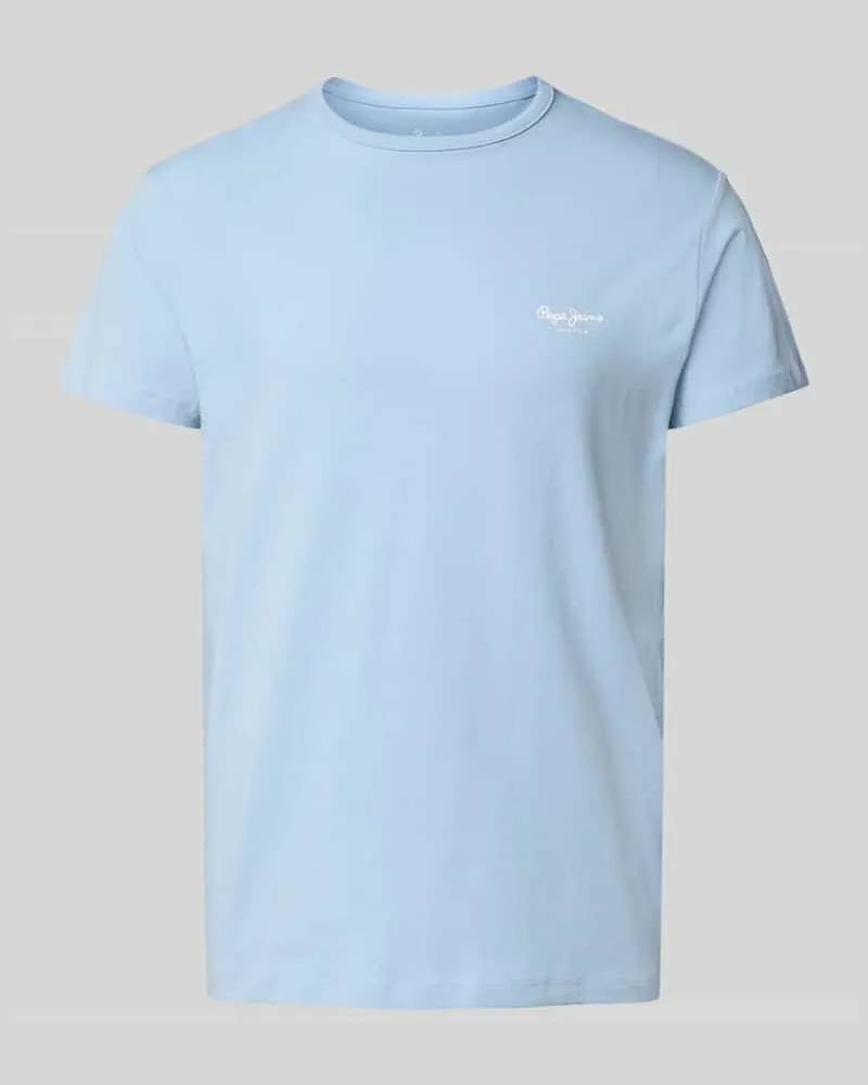 Pepe Jeans Slim Fit T-Shirt aus Baumwoll-Mix 