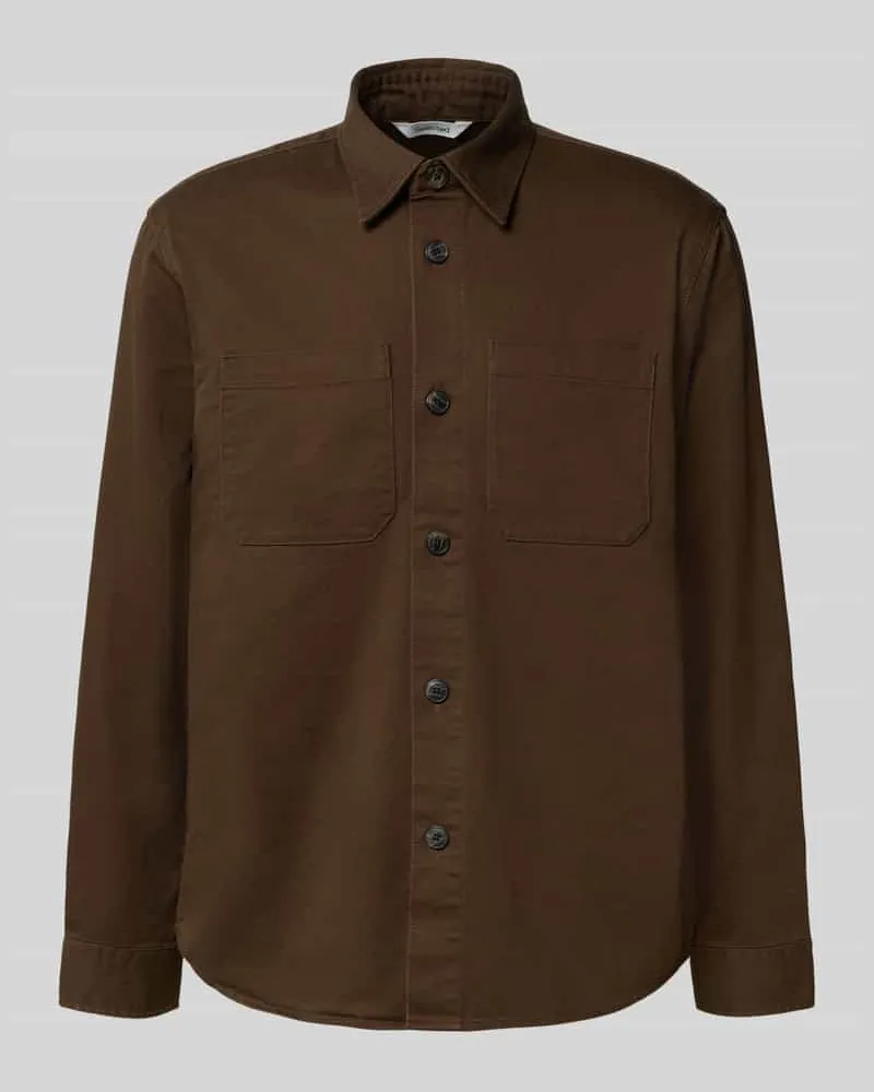 Selected Homme Regular Fit Hemdjacke aus reiner Baumwolle Modell TRAVIS 