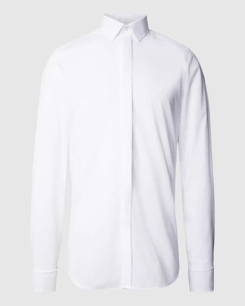 Olymp Businesshemd mit extra langem Arm Weiss