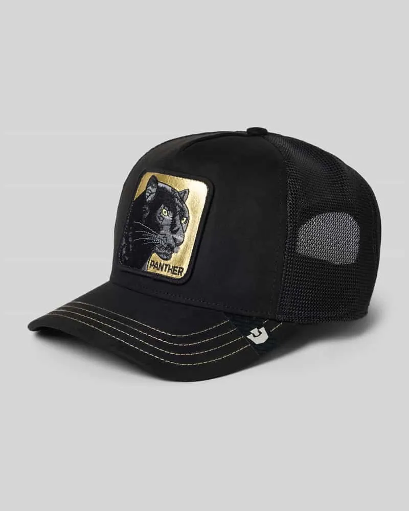 Goorin Bros. Trucker Cap mit Motiv-Stitching Modell 'Golden Panther 
