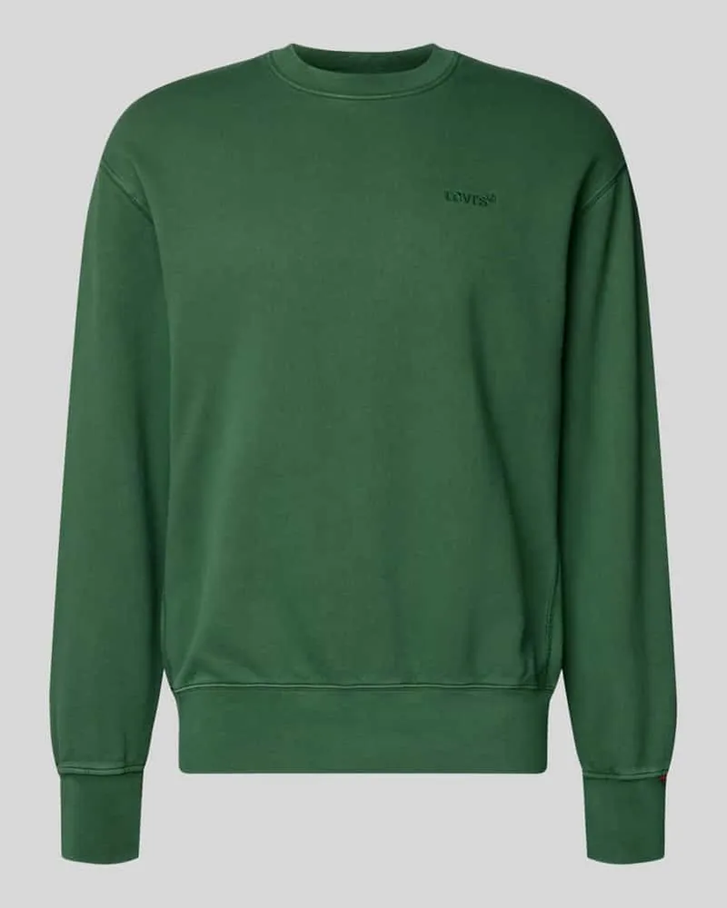 Levi's Sweatshirt mit gerippten Abschlüssen 