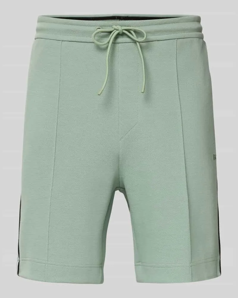 HUGO BOSS Regular Fit Sweatshorts aus Baumwoll-Mix Modell 'JT_JOIN HEADLO Mint