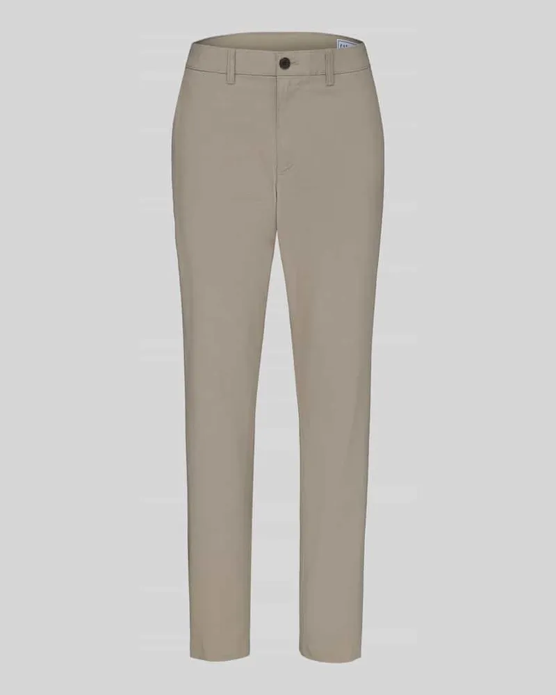 GAP Regular Fit Chino mit seitlichen Eingrifftaschen Khaki