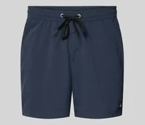 Regular Fit Badehose mit Logo-Patch Modell 'Everyday