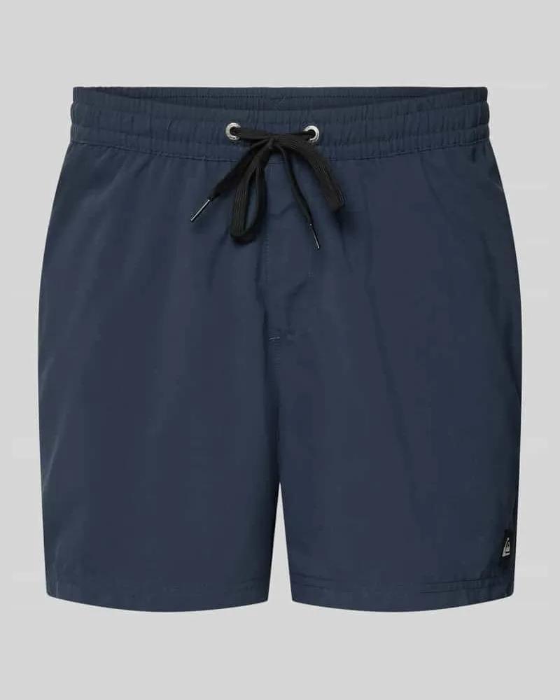Quiksilver Regular Fit Badehose mit Logo-Patch Modell 'Everyday Marine