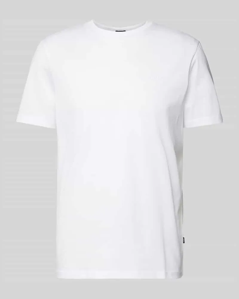 JOOP! T-Shirt mit geripptem Rundhalsausschnitt Modell 'Cosmo 