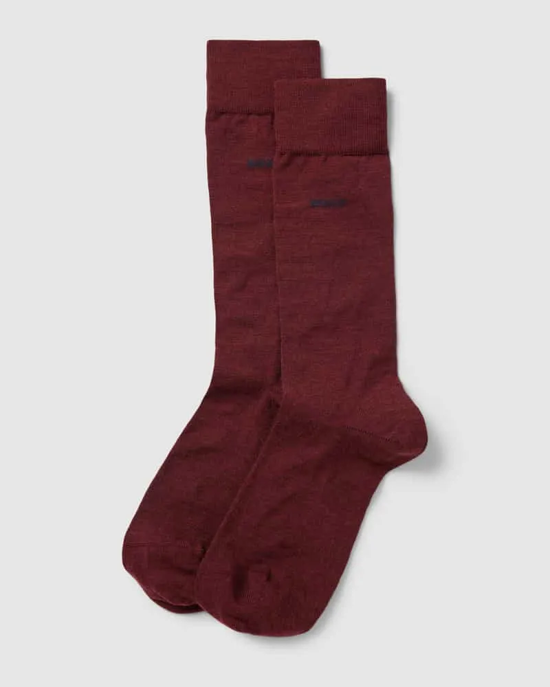 HUGO BOSS Socken mit Strukturmuster im 2er-Pack 
