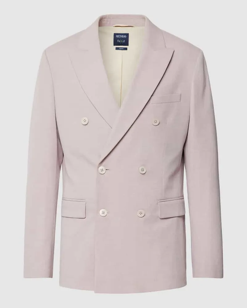 McNeal 2-Knopf-Sakko mit Reverskragen Rosa
