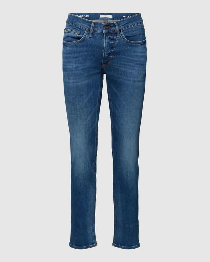 Brax Straight Fit Jeans im Used-Look Modell 'CHRIS 