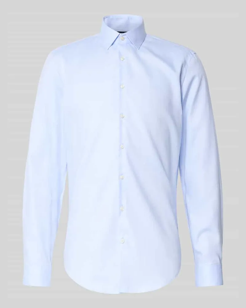 JAKE*S Slim Fit Business-Hemd mit Kentkragen 