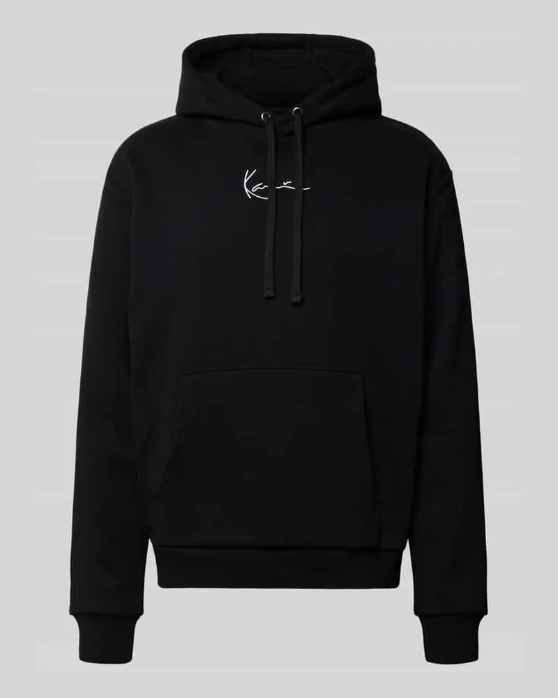 Karl Kani Regular Fit Hoodie mit Logo-Stitching Modell 'Signature 