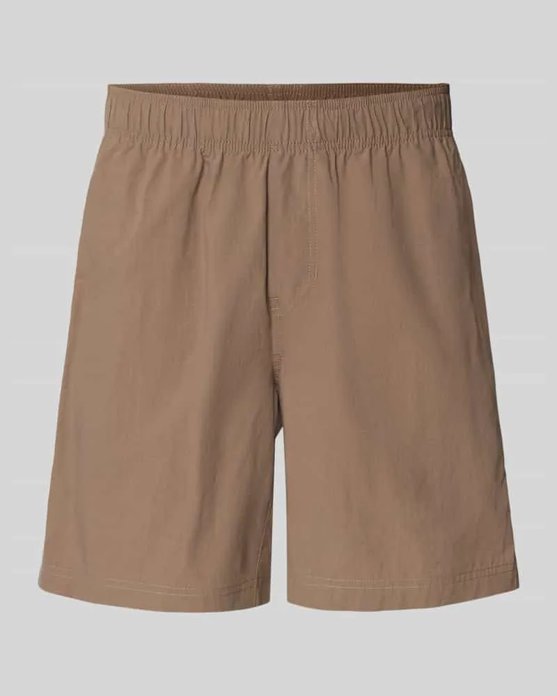 Calvin Klein Shorts mit elastischem Bund Sand