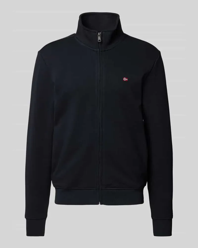 Napapijri Sweatjacke mit Stehkragen Modell 'BALIS 