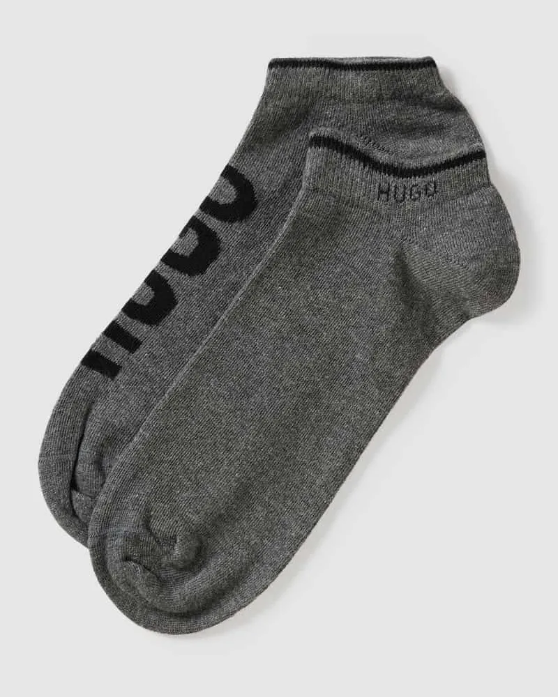 HUGO BOSS Sneakersocken mit Logo-Details im 2er-Pack Modell 'Logo 