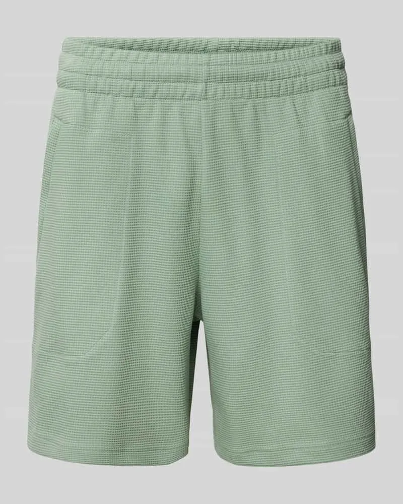 adidas Regular Fit Sweatshorts mit Strukturmuster 