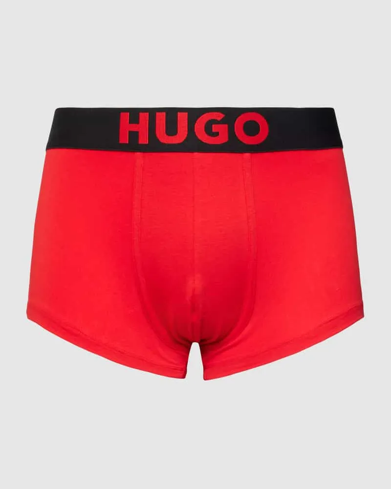 HUGO BOSS Trunks mit elastischem Logo-Bund 