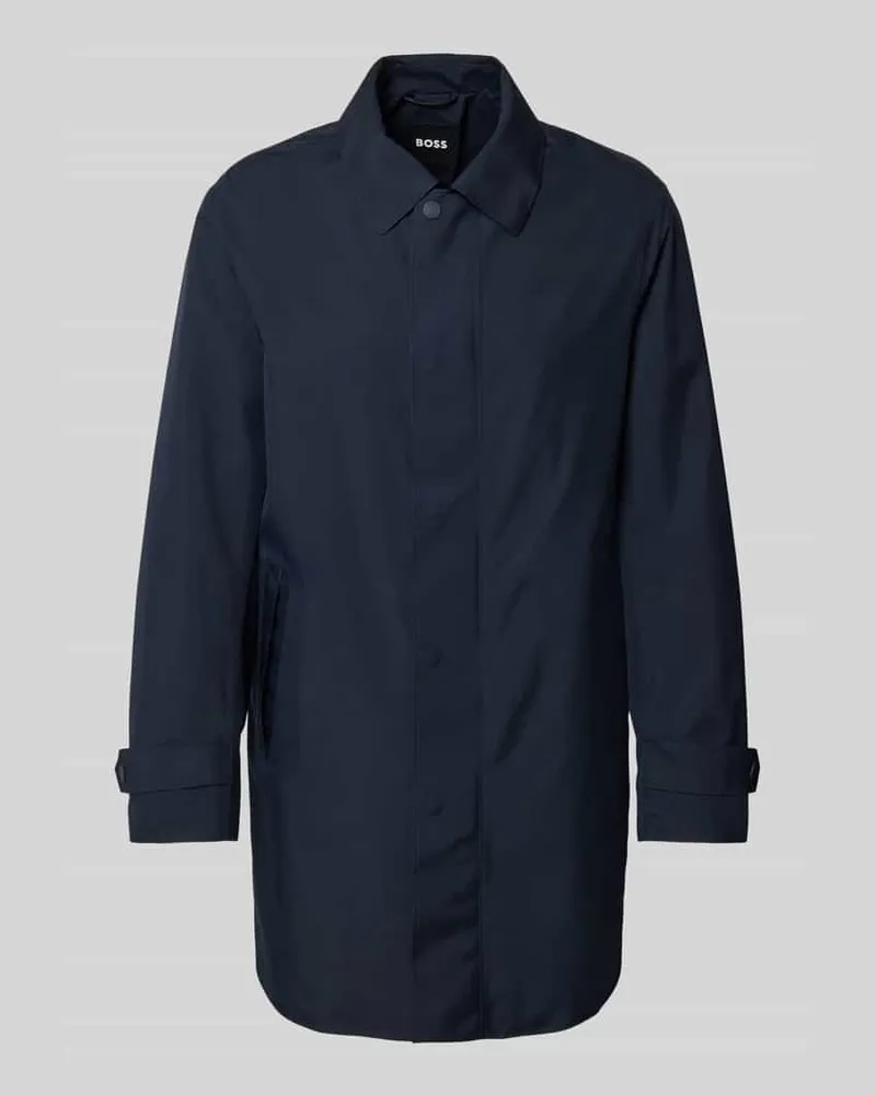HUGO BOSS Regular Fit Regenmantel mit GORE-TEX 
