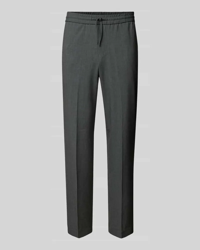 Lindbergh Relaxed Fit Hose aus Viskose mit Tunnelzug 