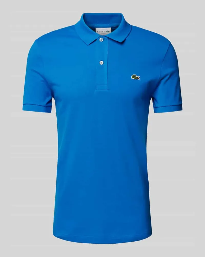 Lacoste Slim Fit Poloshirt mit Label-Patch Modell 'PIQUE 