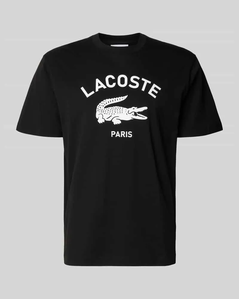 Lacoste Regular Fit T-Shirt aus reiner Baumwolle 