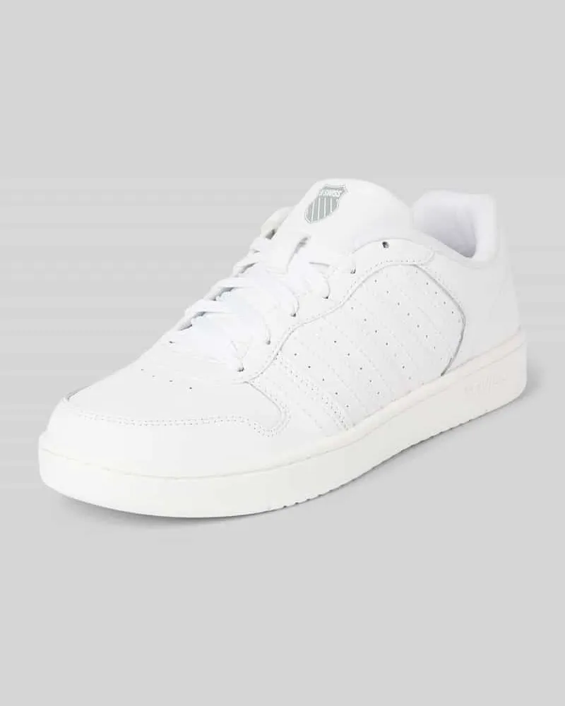 K-Swiss Ledersneaker mit Logo-Print Modell 'Court Palisades 