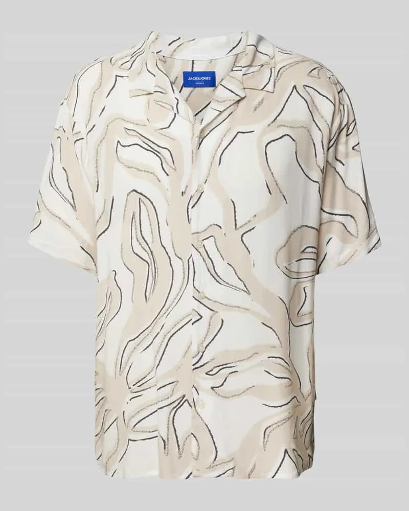 Jack & Jones Regular Fit Freizeithemd mit Resortkragen Modell 'LUKE 