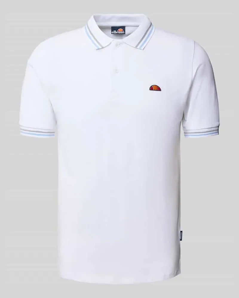 Ellesse Regular Fit Poloshirt mit Logo-Badge Modell 'ROOKS 