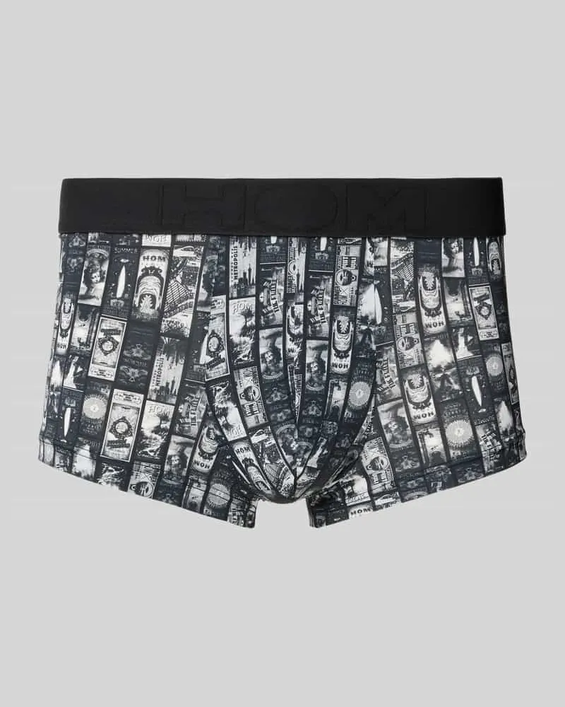 HOM Trunks mit elastischem Label-Bund Modell 'Rock City 