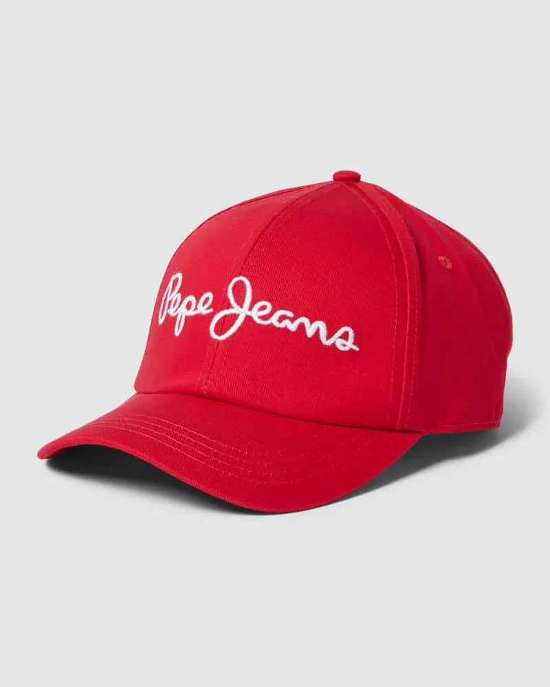 Pepe Jeans Basecap mit Label-Stitching Modell 'WALLY 
