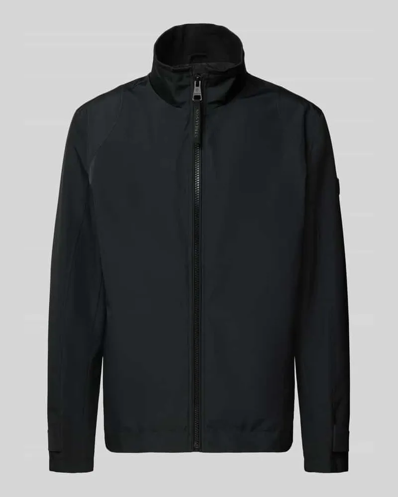 Strellson Regular Fit Funktionsjacke aus wasserdichtem Material Modell 'LUCCA Black