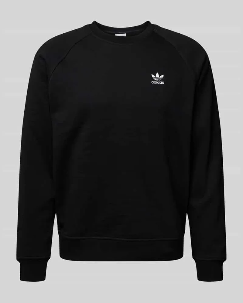 adidas Sweatshirt mit Logo-Stitching 