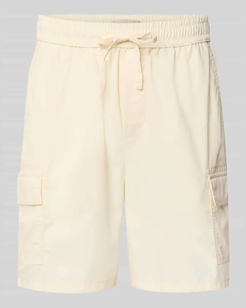Only & Sons Regular Fit Cargoshorts mit Baumwoll-Anteil Offwhite