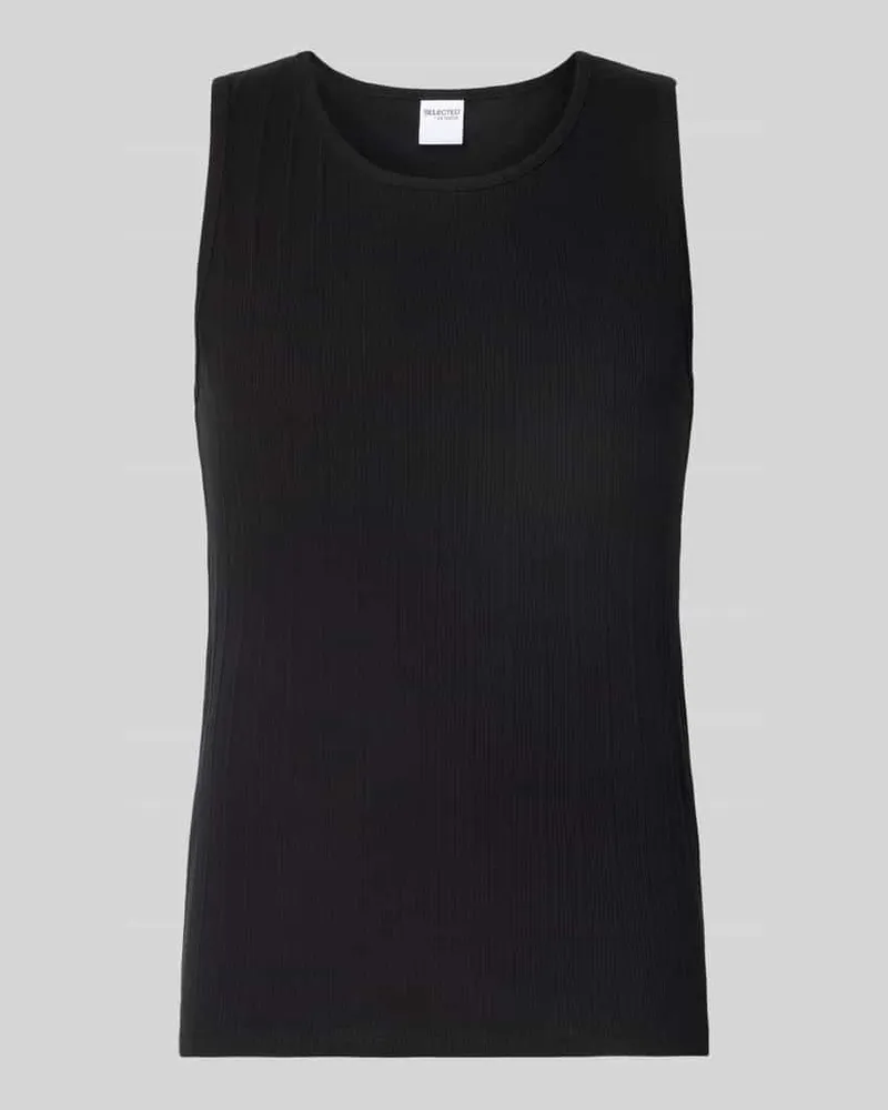 Selected Homme Regular Fit Tank Top aus reiner Baumwolle 