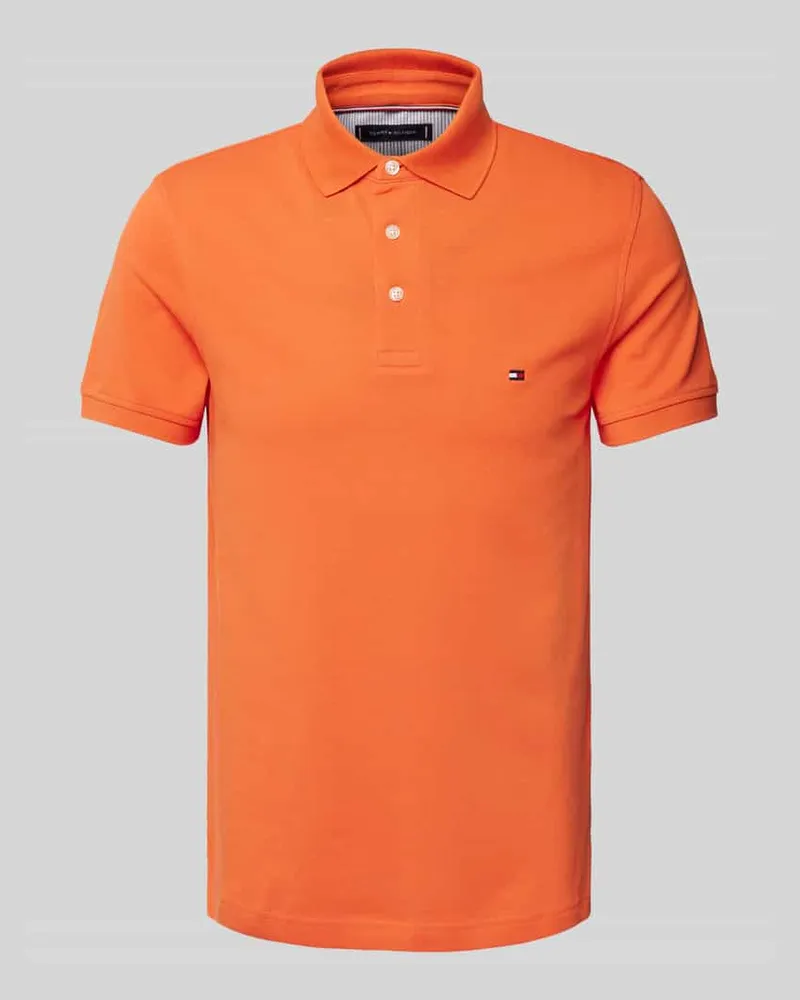Tommy Hilfiger Slim Fit Poloshirt mit Logo-Stitching Modell '1985 
