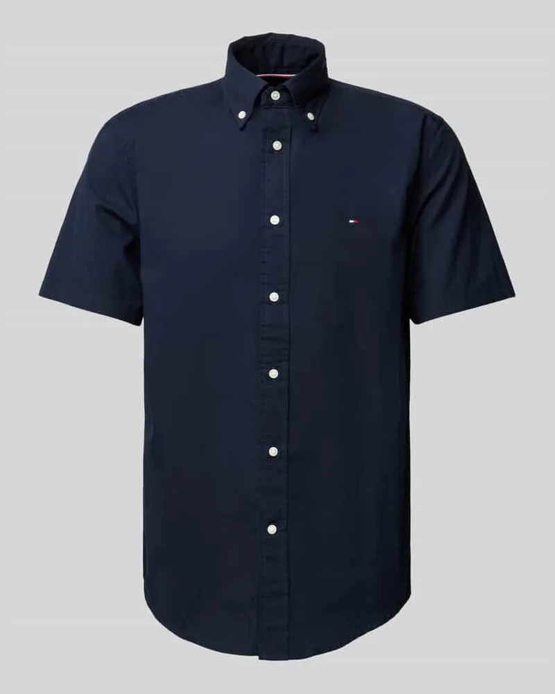 Tommy Hilfiger Regular Fit Freizeithemd mit kurzem Arm Modell 'FLEX 