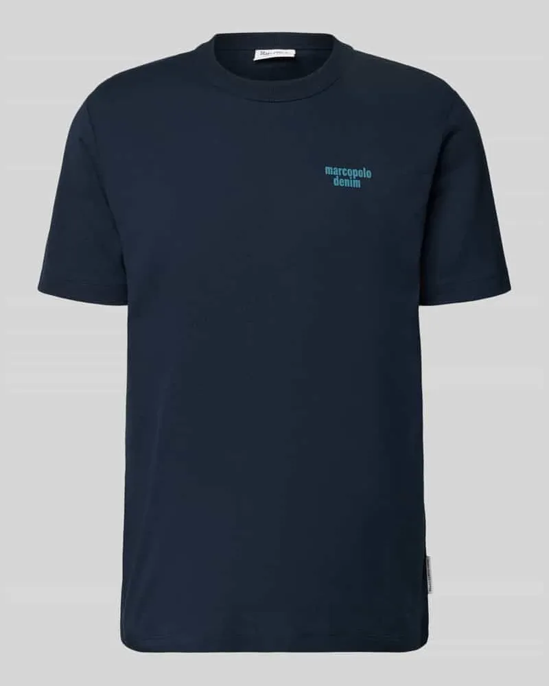 Marc O'Polo Relaxed Fit Oversized Shirt aus reiner Baumwolle Marine