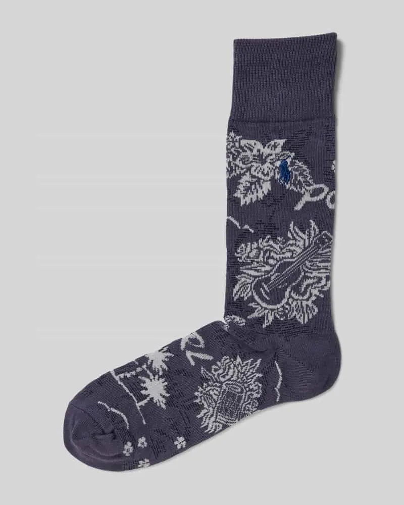 Ralph Lauren Socken mit Motiv-Print Modell 'PLYNSN 