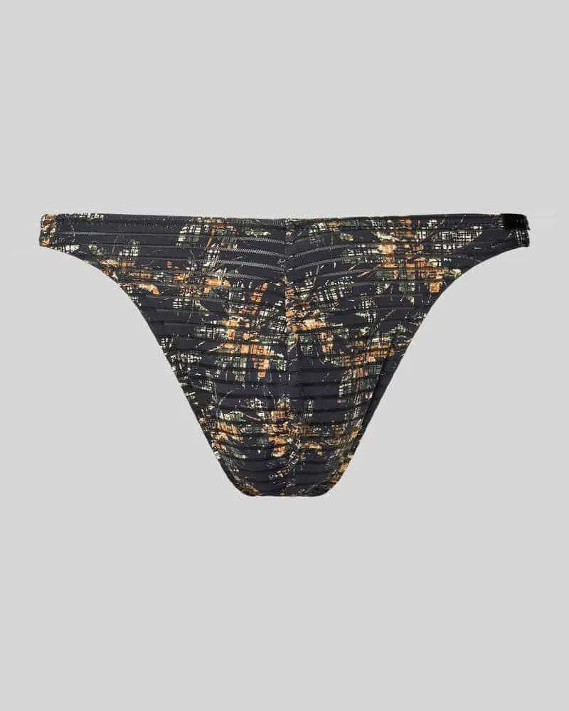HOM Slip mit Strukturmuster Modell 'Iraty Mittelbraun