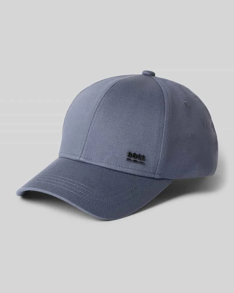 HUGO BOSS Basecap aus reiner Baumwolle Modell 'ZED Blau