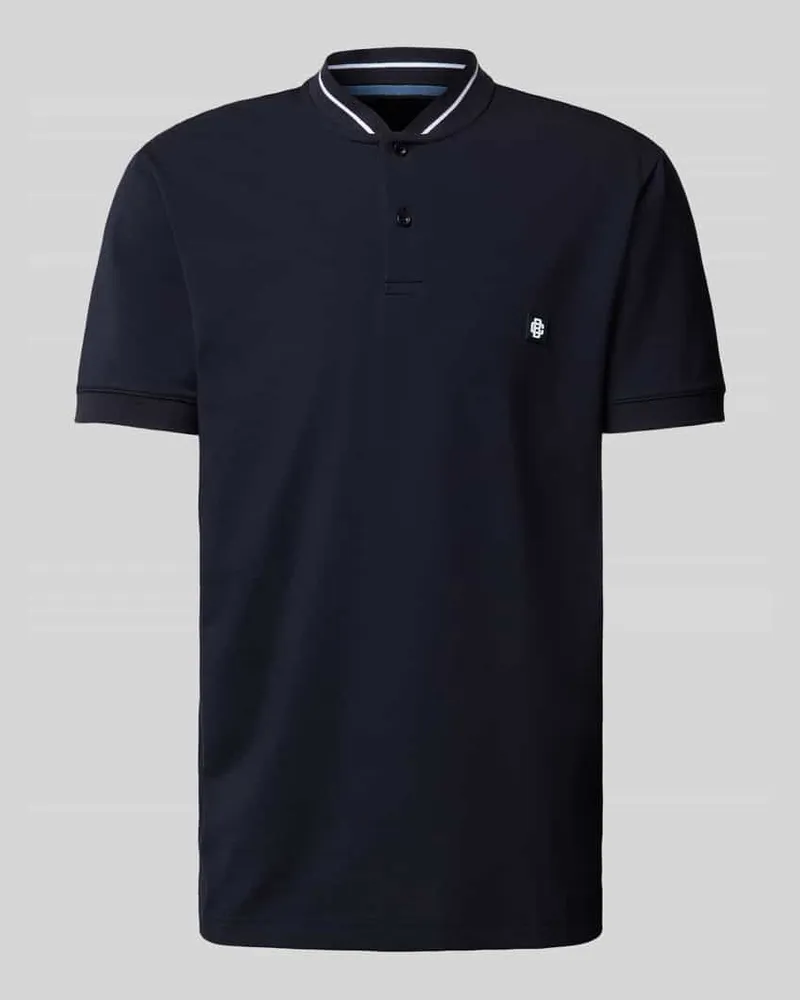 Christian Berg Regular Fit Poloshirt mit Stehkragen 