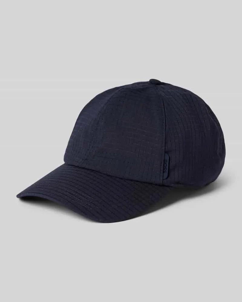 HUGO BOSS Basecap aus Schurwoll-Mix Modell 'ZED Marine