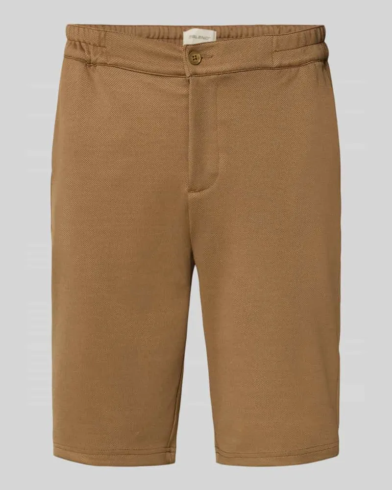 Blend Regular Fit Bermudas Modell 'ADRIAN Mittelbraun